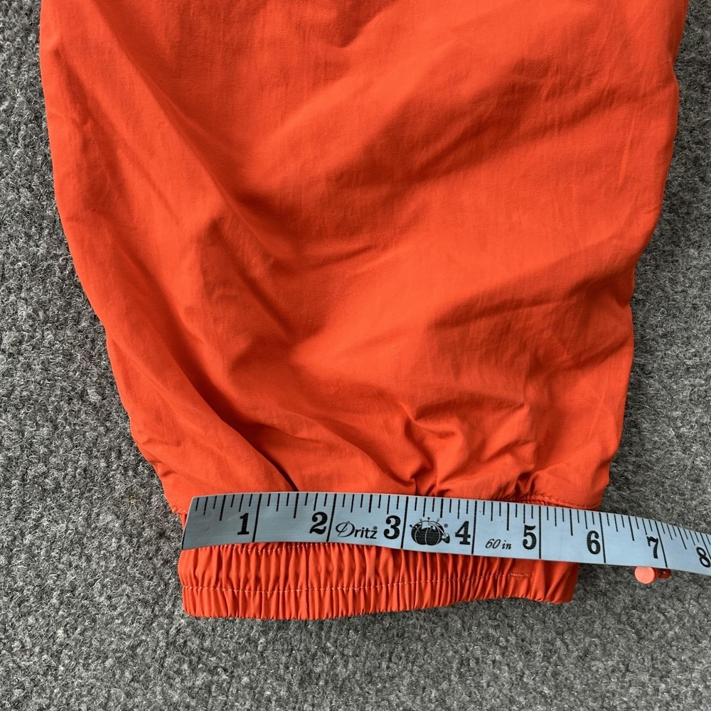 Adidas Stella McCartney Pants Womens Small Orange ASMC‎ Woven TP Track Joggers - Picture 13 of 13